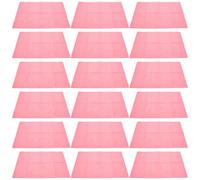 LOLIPPYY 20 pezzi Tovagliette Monouso per Pulizia Tattoo e Unghie Tovaglia Protettiva e Oleorepellente in Film Composito Rosa per Tatuatori e Manicure