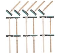LOLIPPYY 20 Set Manuali Usa e Getta con Crema Rasoio Design Compatto Portatile per Viaggi Hotel e Spa Lame Confortevoli per Rasatura Liscia e