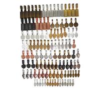 LOLIPPYY 240pezzi Accessori Per Gioielli Fai Te Lega Di Forma Di Culla Ciondoli Con Base Per Collane Pendenti Da Appendere e Decorazioni Per Creazioni Artigianali Colore Misto