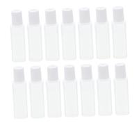 LOLIPPYY 25 Pezzi Bottiglie Mini in Plastica PP per Soluzione per Occhiali a Contatto, Resistenti alle Perdite e Leggere, Perfette per Viaggi e Utilizzo Quotidiano