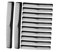 LOLIPPYY 25 pezzi Pettine da Resistente per Taglio e Styling Lisci con Impugnatura Ergonomica Pettinino Sfumatura per e Donna Salone e Personale