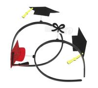 LOLIPPYY 2pezzi Mini Cerchietto Per Cappello Da Laurea Pz Cerchietto Mini Per Cappello Da Laureando Accessori Per Per Classe Per Feste Di Laurea