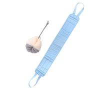 LOLIPPYY 2pezzi Palla Da Bagno in Rete Schiumogena Fascia Esfoliante Da Doccia Strumento Per Lavaggio Del Corpo Facile Da Usare Per Pulire Pori in Aree Come Schiena Collo e Spalle