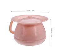 LOLIPPYY 2pezzi Portatile Per Ragazzo Ragazza Con Secchio Per Wc Tazza Del Water Contenitore Per Orinatoi Vasi Per Urina Resistente Facile Utilizzo Design Pronto Per Viaggio Pulizia