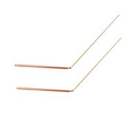 LOLIPPYY 2pezzi Pz Bastoni da Rabdomanzia Rame per Rilevamento Metalli Strumenti di Divinazione Portatili per Localizzare Oggetti Smarriti e Ricerche Energetiche Alta Precisione e