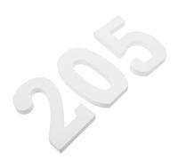 LOLIPPYY 3 Pezzi Di Fette Di Legno Fette Di Legno Grezzo Per Insegne Numeri In Piedi Per Immagini Per Decorazioni