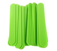 LOLIPPYY 30 Pezzi Abbassalingua Medici in Plastica Verde Resistenti e Riutilizzabili per Esami Orali Pediatrici e Lezioni Scientifiche Sicuri e Leggeri