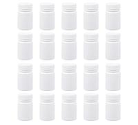 LOLIPPYY 30 pezzi Contenitori Portapillole Coperchio Sigillante Antiperdita per Medicine Capsule e Compresse Bottiglie Portatili Multiuso per Viaggi e Uso Quotidiano