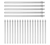 LOLIPPYY 30 Pezzi Macchine da Cucire Industriali Puntine Porta Rocchetti in Metallo Resistenti all Usura Accessori per Ricambio Rapido e Miglioramento della Produttività