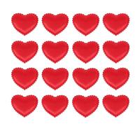 LOLIPPYY 300 Coriandoli a Forma di Cuore 3,5 Cm Rosso per Decorazioni Romantiche di San, Matrimoni e Compleanni, Petali Artificiali Riutilizzabili per Tavoli e Ambienti Festa