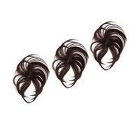 LOLIPPYY 3pezzi Extension per Capelli Donna Capelli Diradati per Aggiungere Volume e Leggera e Traspirante Facile da Usare e Applicare
