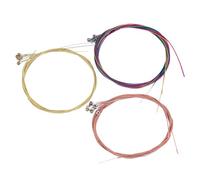 LOLIPPYY 3sets Corde Per Chitarra Acustica Corde Per Suono Brillante e Confortevole Compatibile Con Chitarre Folk Per Musicisti Movimento