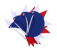 LOLIPPYY 4 Pezzi Fasce per Chioma Patriottiche Glitterate 4 Pezzi Corona Statua della Libertà, Copricapo Costume da Dea per Festa del 4 Luglio, Accessori Leggeri e Comodi per Eventi e