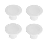 LOLIPPYY 4 pezzi Tappi di Scarico Filettati per Refrigeratori e Congelatori Plug di Scarico Impermeabili in Plastica Resistente al Freddo Compatibili con Sostituzione