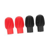 LOLIPPYY 4pezzi Copribacchette Silenziosi Da Protezioni Per Bacchette Da Batteria Accessori Per Strumenti Musicali Riduzione Del Volume Per Pratiche Senza Disturbo Resistente e Durevole