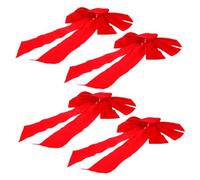 LOLIPPYY 4pezzi Natalizi in Decorazioni Natalizie per Albero Scalinata e Regali Regalo Grandi per Atmosfera Festiva Elegante