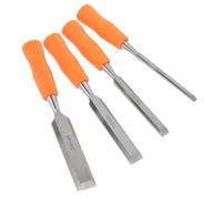 LOLIPPYY 4pezzi Scalpelli Per Legno in Robusto Impugnature Per Intaglio e Falegnameria Strumenti Multiuso Per Incisione e Raschiatura