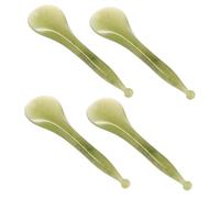LOLIPPYY 4pezzi Strumento di Agopressione in Resina per Massaggiatore Manuale del Viso per Raschiatura Gua Sha Viso Collo Corpo Spa Domestica