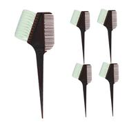 LOLIPPYY 5 pezzi Kit per con Ciotola e Pettine Spazzola e Pennello per Parrucchieri e Accessori Pratici e Durevoli in Plastica per Colorazione Te