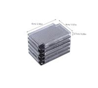 LOLIPPYY 5 Pezzi Pannelli Riflettenti Quadrati Retroilluminati Sensori Fotoelettrici Visibilità Notturna per Veicoli e Edifici Materiale Resistente per Maggiore Sicurezza e Riduzione