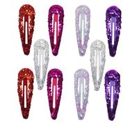 LOLIPPYY 50 pezzi Mollette Capelli Goccia Colorate Fermagli Donna Leggeri in Lega Clip Sicure per Acconciature Eleganti e Quotidiane Colore Casuale Colore Casuale