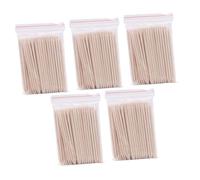 LOLIPPYY 500pezzi Bastoncini Di Legno Per Estetica Strumenti Multi-funzionali Per Unghie e Ceretta Bastoncini Per Applicazione Cera Con Doppia Faccia Per Manicure e Pedicure