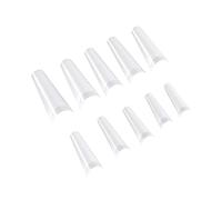 LOLIPPYY 500pezzi Unghia Finta Trasparente Espositore Per Nail Art Accessori Per Manicure Per Unghie Qualità Per Esercizi Incisione e Pittura