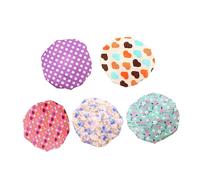 LOLIPPYY 5pezzi Cuffia Doccia Per Ragazzo Ragazza Ragazza Cuffia Bagno Doppio Regolabile in Raso Materiale Resistente Ed Ecologico Protezione Per Umidi Durante Bagno e Lavaggio Del Design