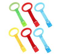 LOLIPPYY 6 Anelli Per L'allenamento Alla Camminata Del Bambino: Assistente Per Esercizi Di Camminata, Anelli Per Alzarsi in Piedi Nel Lettino Del Bambino, Accessori Per Box Per