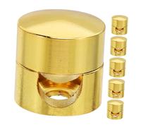 LOLIPPYY 6 Pezzi Fixer a filo lampadario portalampade a sospensione ganci per ganci per plafoniera Tuster per per monti del del soffitto filo alluminio D'oro