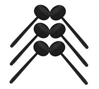 LOLIPPYY 6 Pezzi Occluditori Occhio in Plastica Nero Strumento Palmare per Test Visivo Protezione Luce Esterna per Ottici e Cliniche Oftalmiche