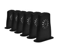 LOLIPPYY 6 pezzi Umidificatore per Chitarra e Ukulele Preservazione Contro Screpolature Mantenimento Umidità Stabile per Strumenti Acustici e Classici Design Compatto Portatile per