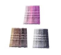 LOLIPPYY 72 pezzi Fermagli per Capelli Bambina Colorati Metallizzati Clip Scatto Luminosi con Glitter Accessori Moda per Ragazze Assortito