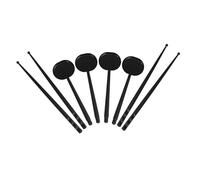 LOLIPPYY 8 pezzi Occluditori Oculari e Bastoncini Neri in Plastica Lucida Strumenti Versatili per Test Visivi Professionali in Cliniche Ospedali e Centri Ottici