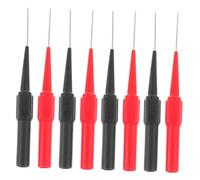 LOLIPPYY 8 Pezzi Puntali per Multimetro in Inossidabile Test Compatibile per Riparazioni Auto e Test Elettrici Kit Leggero e Portatile per Uso Professionale
