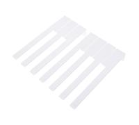LOLIPPYY Accessori Pianoforte 2 Pezzi in Plastico Bianco per Tastiera Piano Funzioni Pratiche per Riparazione e Rinnovo Tasti in Scenari Professionali