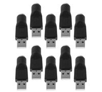 LOLIPPYY Adattatore USB Femmina Ps/2 Maschio 10 Pezzi, Convertitore Plug And Play per Tastiera e Mouse, Compatibile PC Desktop e Laptop, Trasmissione Dati Stabile, Compatto e