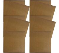 LOLIPPYY Adesivi Termoisolanti per Ferri da Stiro per Chioma, Set 10 Pezzi 10x12 Cm, Resistenti al Calore, Protezione Piastra per Chioma, Adesivi per Styling Professionale e Viaggio