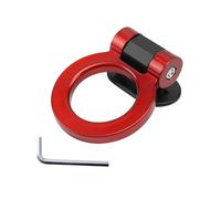 LOLIPPYY Adesivo per Gancio di Traino Auto Decorativo Rosso Resistente a Pioggia e Sole Facile da Installare Effetto Simulazione Elevato per Paraurti Auto