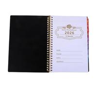 LOLIPPYY Agenda Settimanale Con Pagina Di Note Blocco Note Agenda Personale Organizzatore Planner Cartaceo Taccuino Planner Annuale 2026