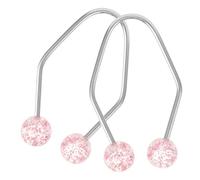 LOLIPPYY Allenatore Di Fossette in Metallo Regolabile 2 Pezzi, Modellatore Viso Portatile Design Elegante in Acciaio Inox Per Esercizi Facciali Quotidiani