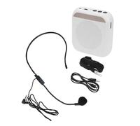 LOLIPPYY Amplificatore Vocale Portatile Microfono Incorporato, Altoparlante Comodo e Piccolo Per Guida Turistica e Venditori Ambulanti, Set Amplificatore Cavo Di Riproduzione