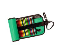 LOLIPPYY Astuccio per Matite in Tela con 36 Scomparti, Leggero e Pratico, Porta Pastelli per Studenti D'arte, per Cerimonie e Scuola
