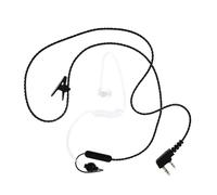 LOLIPPYY Auricolare Air Tube per Trasmettente Professionale con Tubo Acustico Trasparente -radiazioni Isolamento Rumore e Auricolare Morbido per Sicurezza Polizia e Ambienti Rumorosi