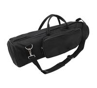 LOLIPPYY Borsa da Trasporto per Tromba Oxford Spesso Custodia Protettiva per Strumenti Musicali Borsa Imbottita con Tracolla e Doppia Cerniera Nero