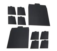 LOLIPPYY Buste Per Imballaggio Cd in Carta Nera, Set Da 50 Mini Buste Multifunzione Resistenti a Strappi, Compatte e Leggere Per Archiviazione Dvd e Inviti, Per Uso Professionale e Personale