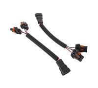 LOLIPPYY Cablaggio Presa Lampada Auto 2 Pezzi Connettore Portalampada Faro e Luce Svolta Resistente Alte Temperature per Sostituzione Illuminazione Veicoli Compatibile Fari