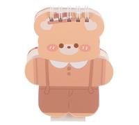 LOLIPPYY Calendario da Tavolo Mini Flip Cartonato con Stampa Cartoon Calendario Mensile per Ufficio e Casa Decorazione da Scrivania con Design Moderno e Funzione Organizzativa