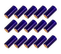 LOLIPPYY Capsule Professionale e Termoretraibili Vino Blu di 200 per Bottiglie Sigillatura Pezzi Plastica Linguetta Strappo Ristorante e Cantina