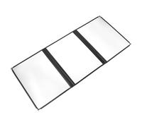 LOLIPPYY Cartella Trasparente per Menù in PVC Flessibile Copertina Protettiva Antiumidità per e Diario Capacità Design